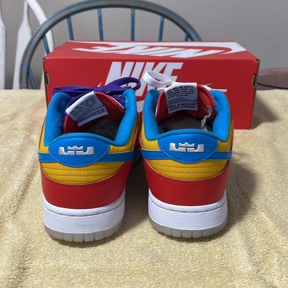 Nike Lebron James Fruity Pebbles Dunk Low - Picture 3 of 9